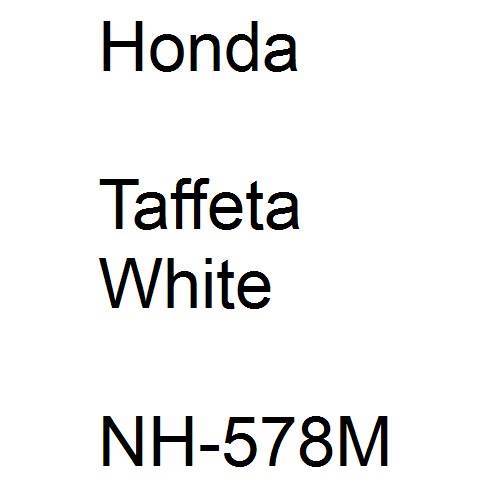 Honda, Taffeta White, NH-578M.